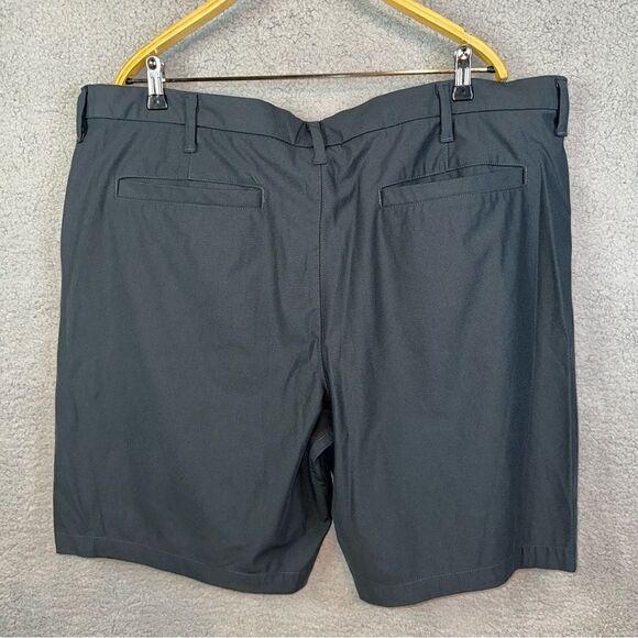 Swiss+Tech Shorts Men's‎ 44 Grey Performance Casual Golf Flat Front Stone Wash - Picture 5 of 10